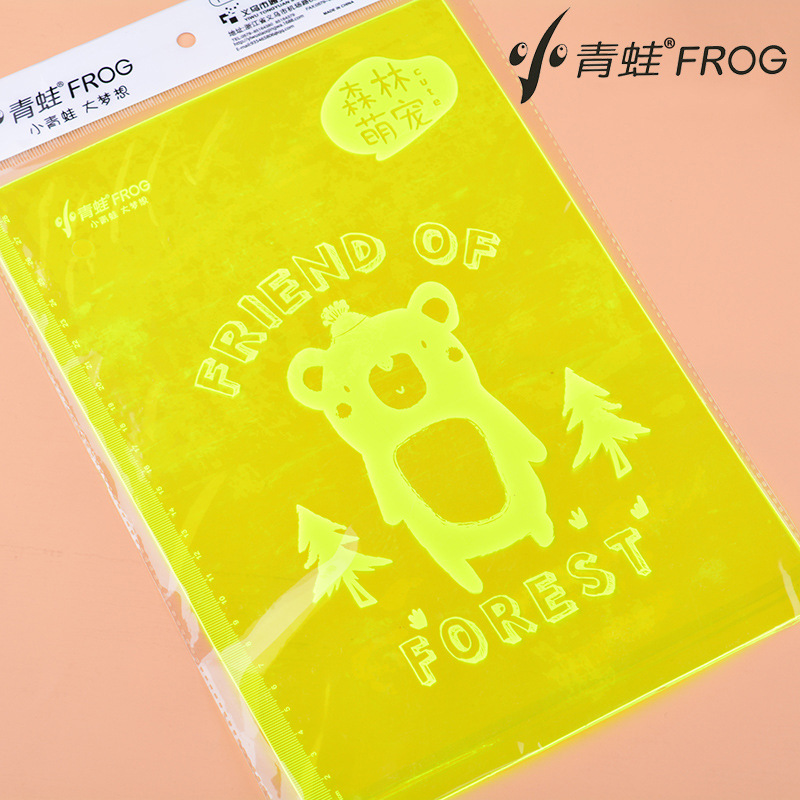 A4荧光垫板超软加厚垫板PVC硅胶垫板图案学生垫板广告垫板