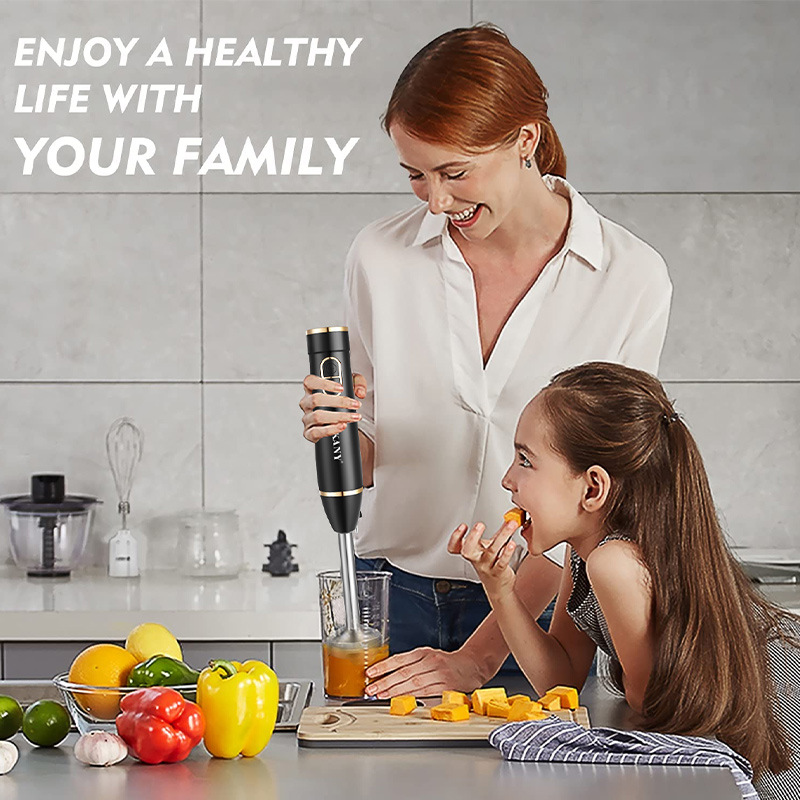 SOKANY Cross-border 1805 handheld Blender, household portable food processor, fruit blender, juice color mixing Application Scenario