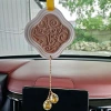 Car trim, rearview mirror, incense tablet decoration, wardrobe, diffuser stone, two-color hanging piece, swan air outlet decoration, painting Specification image