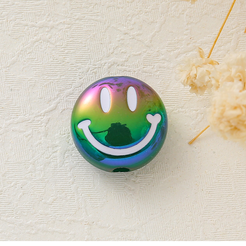 Smiling face acrylic jewelry diy accessories, ins niche heartwarming hand and hair accessories, handcrafted materials wholesale pic 16