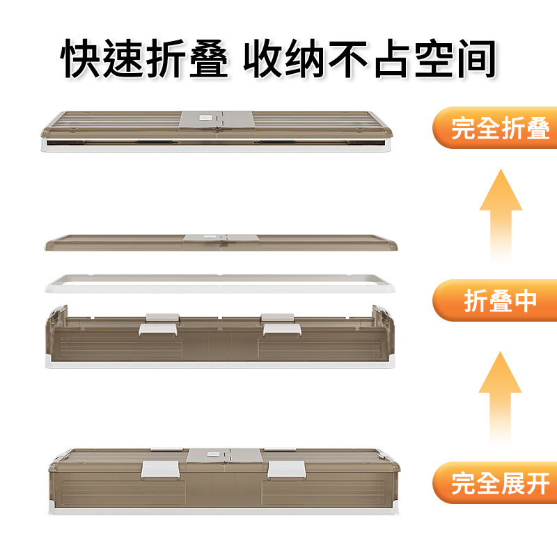 Under Bed Storage Box Household Organizer Under Gurney Drawer Type Plastic Storage Box Closet Compression Bag Storage Box Application Scenario