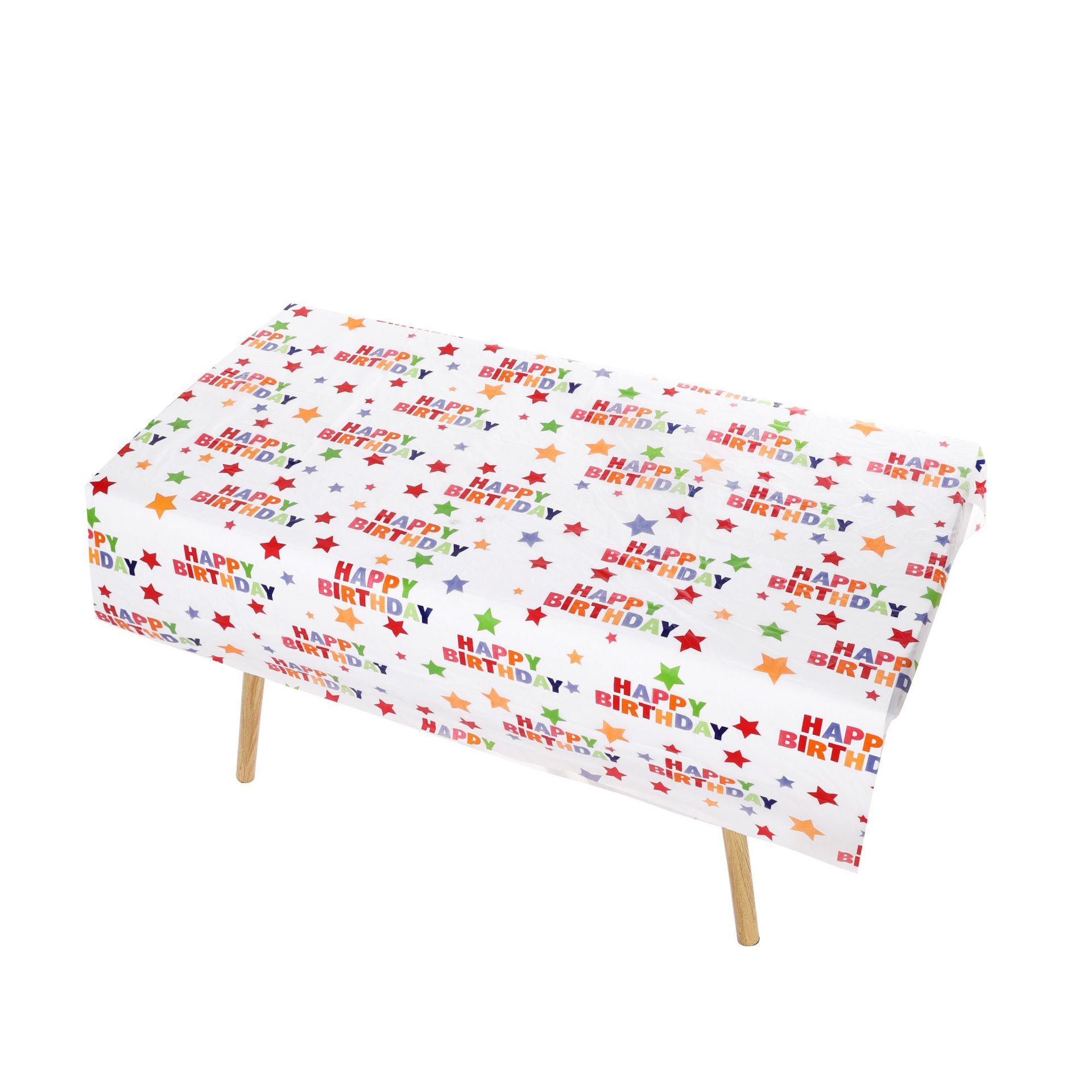 Spot Wholesale Disposable Rectangular Tablecloth Party Birthday Printing Peva Tablecloth Waterproof And Oil Resistant Thickening Item Picture