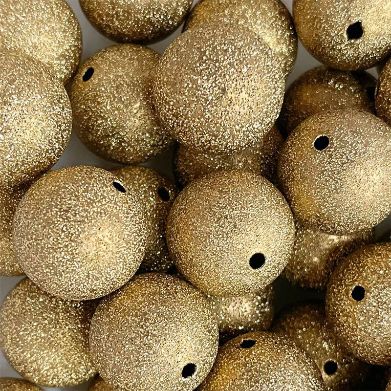 diy handcrafted frosted beads, string jewelry accessories package, color-preserving beads, transfer beads, belch beads bracelet, l loose beads factory batch Item Picture