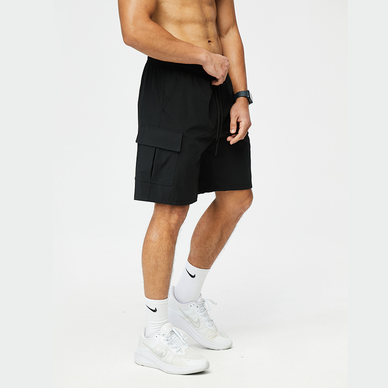 men's trendy workwear pants five-point sports shorts Application Scenario