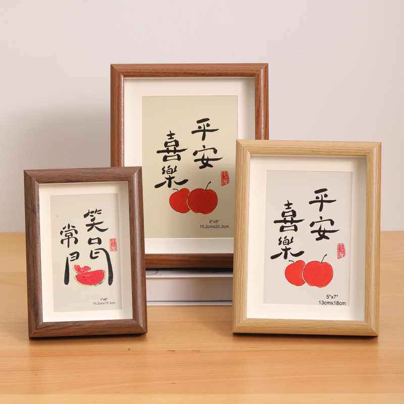 相框/画框框架/榫卯相框/相框画框/精品相框细节图