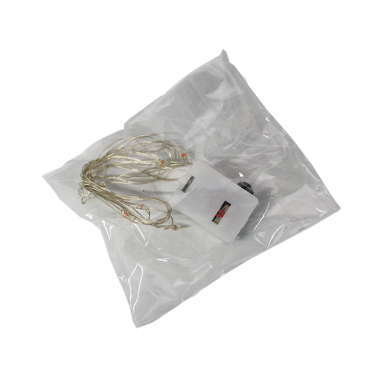 led alambre de cobre cordones de luz de alambre botones luces intermitentes ramo de flores luces de colores horneado cajas de regalo flores tortas decoraciones navideñas luces de cadena Item Picture