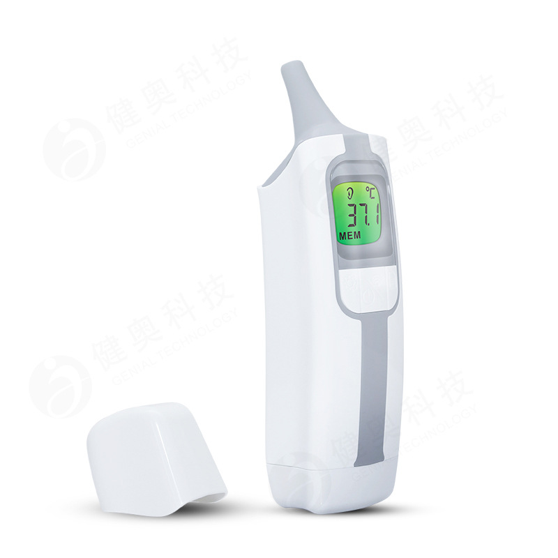 Infrared Ear Temperature Gun Rapid Temperature Measurement For Adults, Children And The Elderly Electronic Thermometer Fore-Ear Dual Intelligent Temperature Measuring Gun