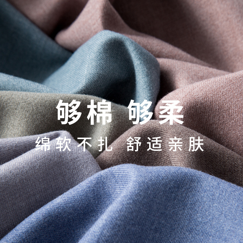 New solid-color men's business wool shirt, a no-iron spring and autumn casual and versatile long-sleeved anti-wrinkle high-end shirt Application Scenario