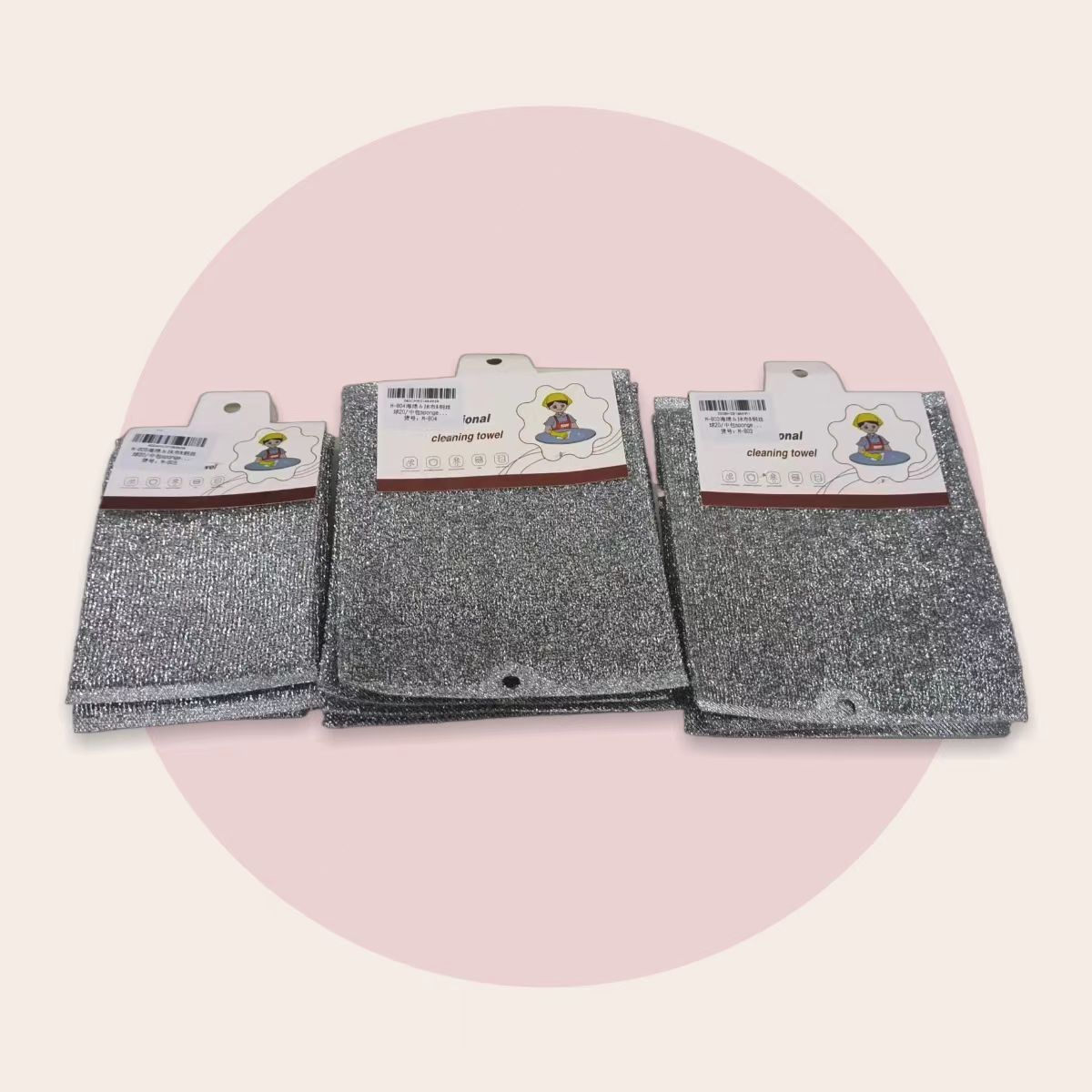 Household dishwashing sponges, dishwashing cloths, dishwashing and scrubbing sponges, wiping sponges, kitchen cleaning supplies, pot and dish scrubbing sponges wholesale Specification image