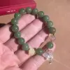 【 Summer New Style 】 Second-generation Hetian Jade bracelet, popular Yanyuan agate crystal bracelet, women's live streaming, wholesale bracelet, wholesale bracelet, factory direct sales wholesale Specification image