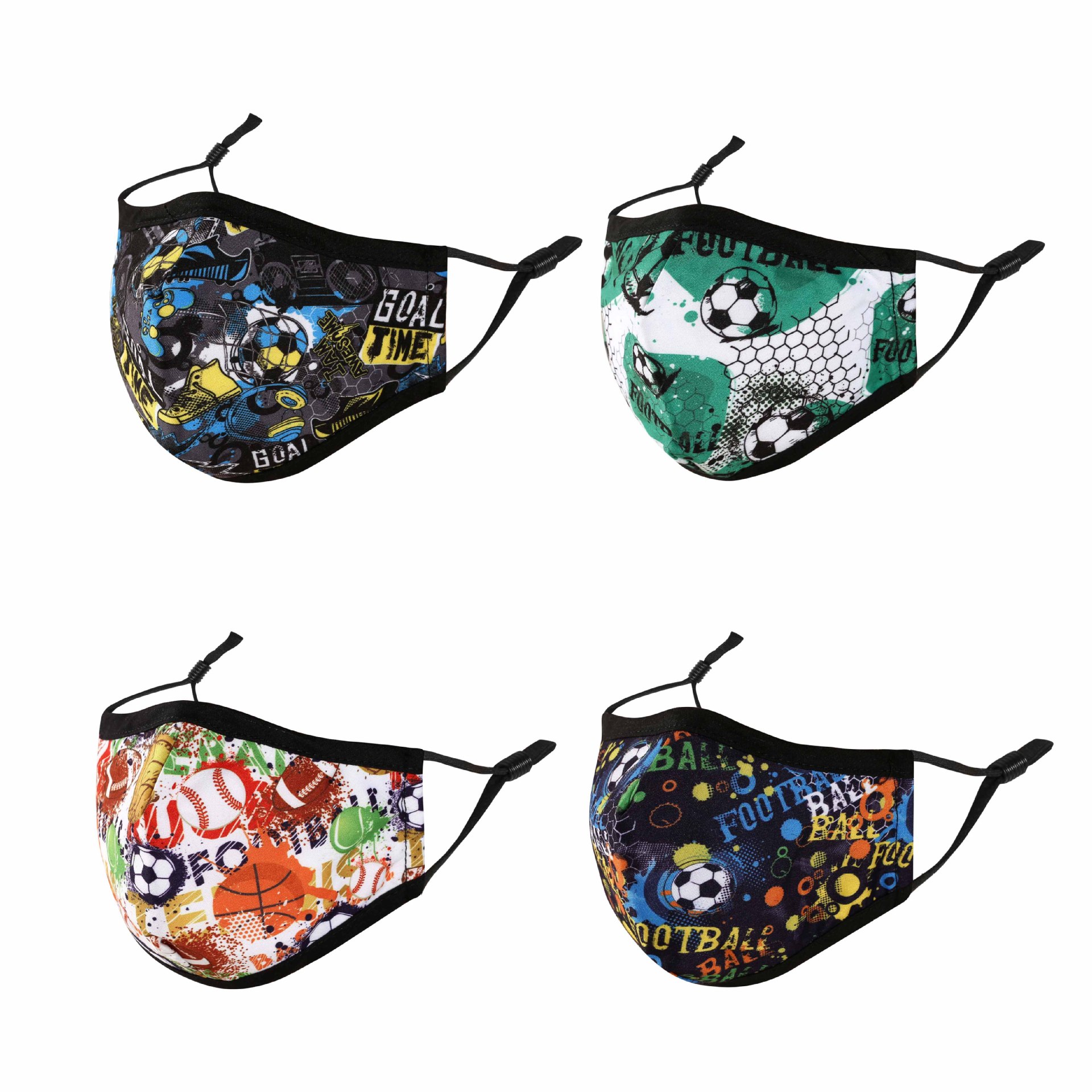 Fashion spot children's cotton mask three-dimensional printed dust washing sunscreen mask hanging ear filter cartoon full figure