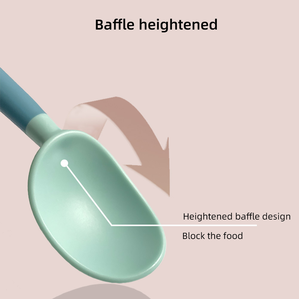 Feeding cutlery Tableware Baby for children spoon fork Specification drawing