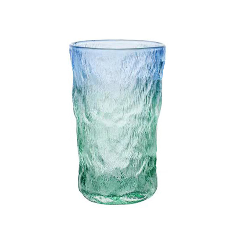 High Appearance Level Glass Glacier Cup Ins Wind Coffee Milk Breakfast Cup Tea Water Wine Cup Free Gift Wholesale Item Picture