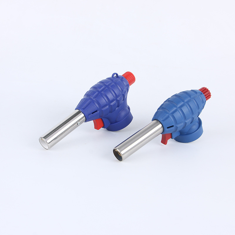 Grenade Card Fire Burner Household Roast Pig Hair Barbecue Can Be Inverted Spray Gun Pulse Torch full figure