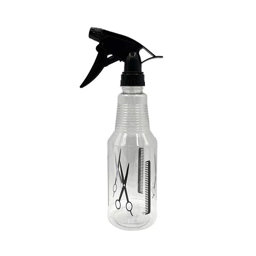 Long hairdressing spray bottle, atomizing scissors spray bottle, flower watering spray bottle, plastic spray, transparent hand pressure spray bottle, Yiwu 2 yuan Item Picture