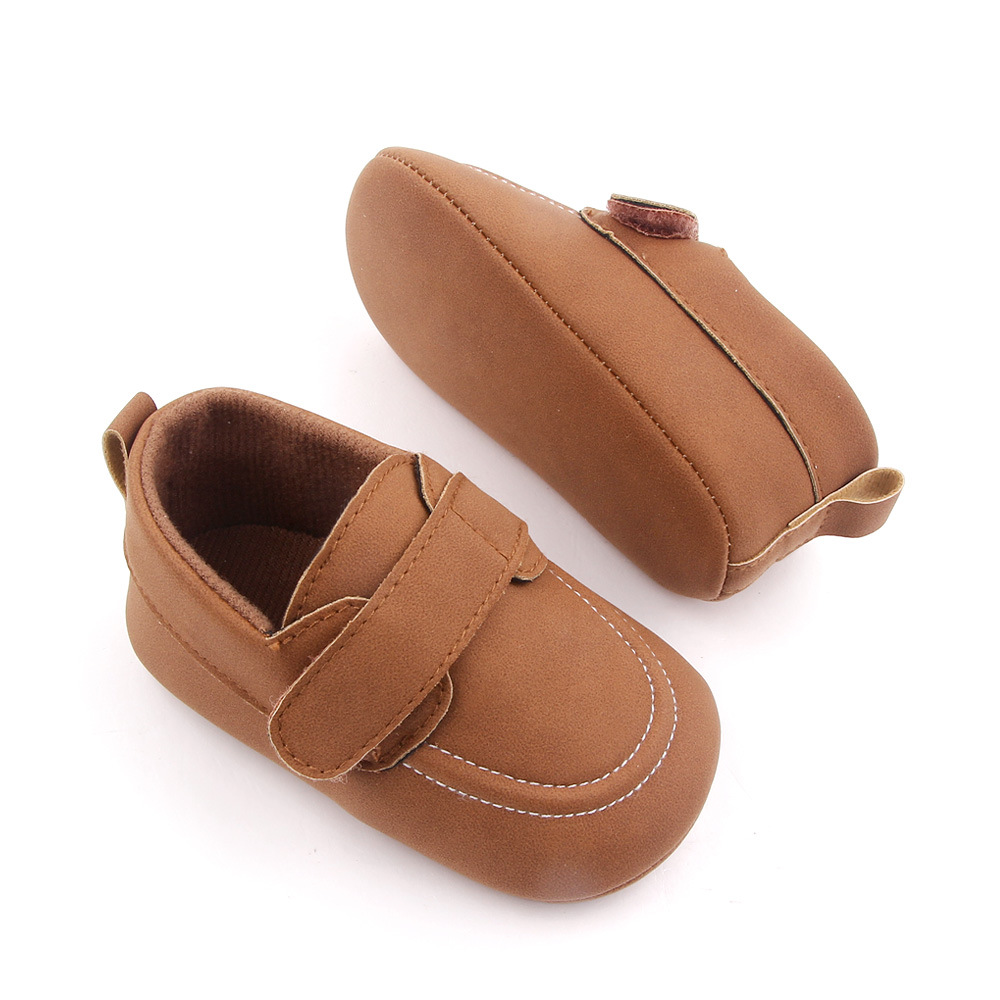 Spring and autumn baby sports shoes, indoor Velcro soft-soled anti-kick baby walking shoes 2595 Specification image