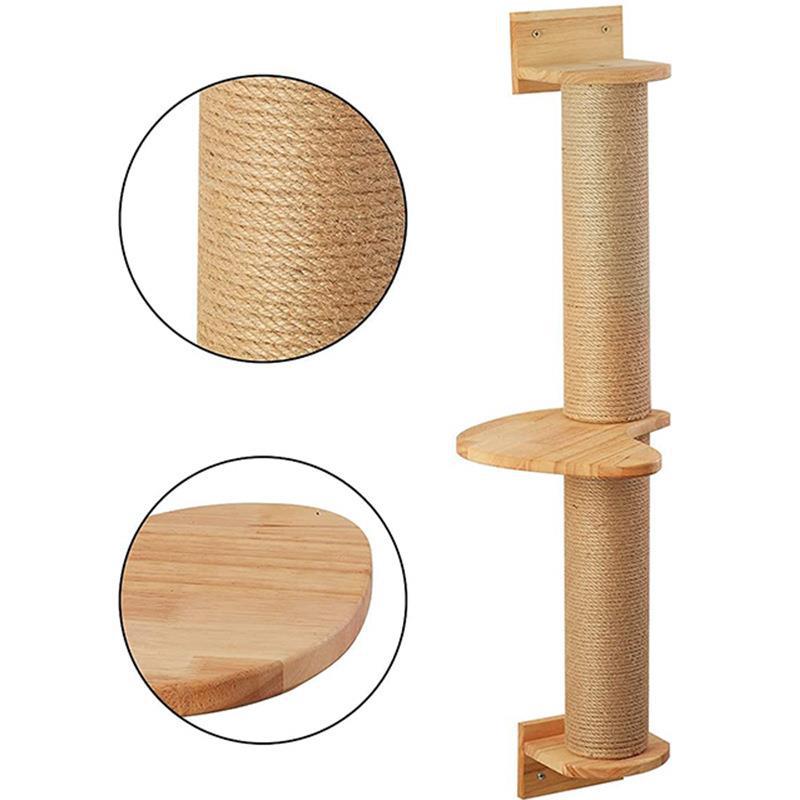 فالقط يتسلق عمودة قطط من الخيوط، وققطط من حوائط قطط تتسلق حوائط قطط Item Picture