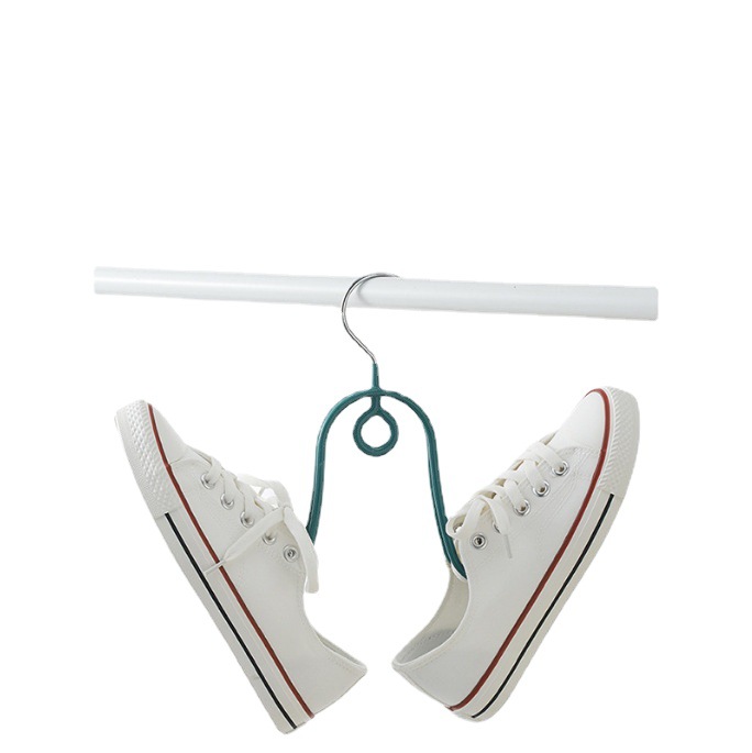 Household Multi-Functional Shoe Rack Drying Shoes Drying Shoes Rack Outdoor Balcony Shoe Rack Hook Outdoor Sandals Rack Hanging Rack Item Picture