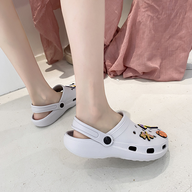 女式凉拖实物图