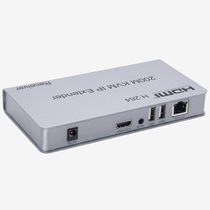 Cross-border wholesale KVM200 meter extender 200M network cable extender turn network port RJ45 network USB mouse