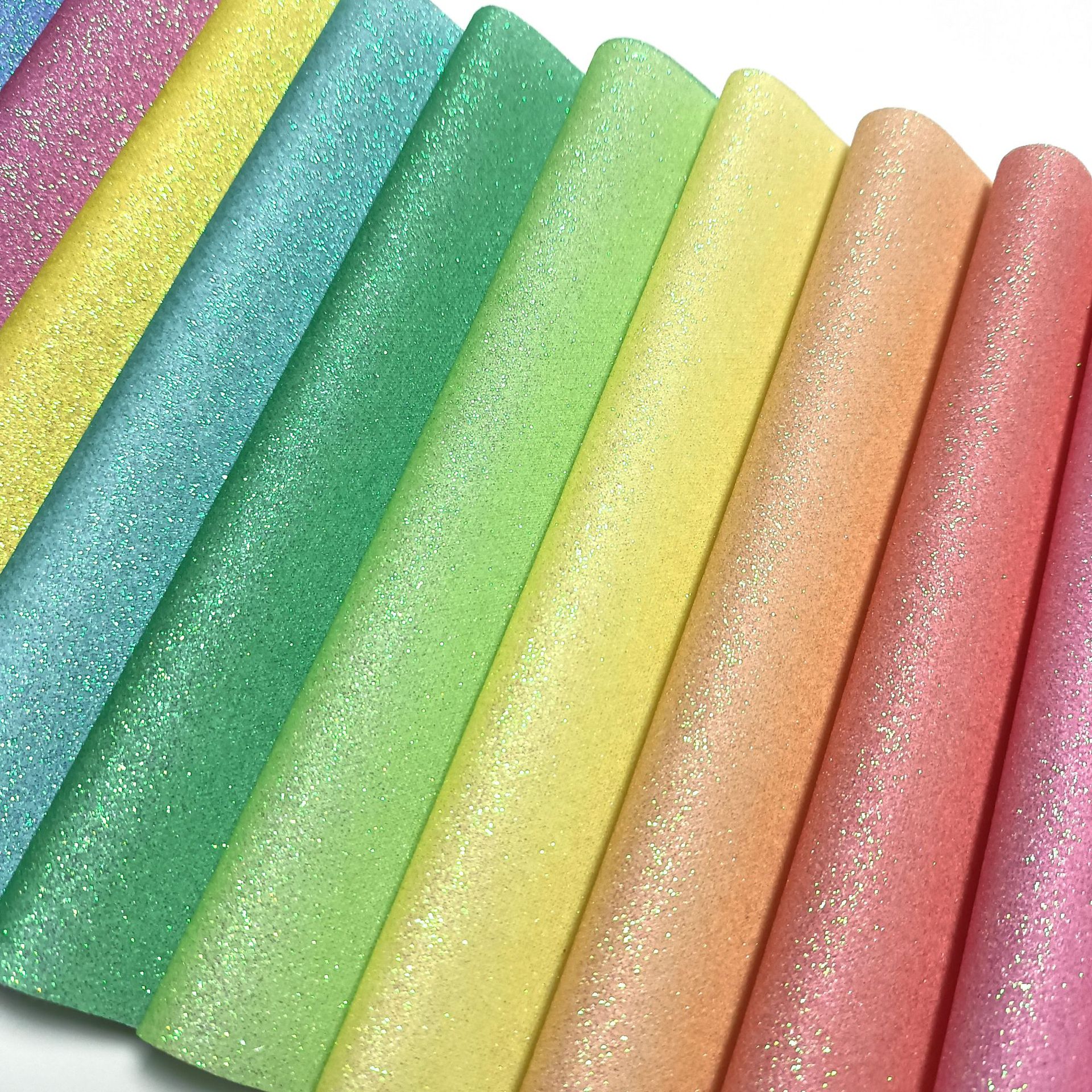Glit Pu Leather Handbag Leather Case Leather Shoe Material Leather 0.7Mm Thick Elastic Bottom Cloth Factory Wholesale