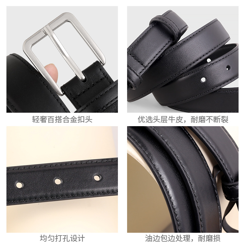 皮带男/皮带/男士皮带/皮带男士/盘扣细节图