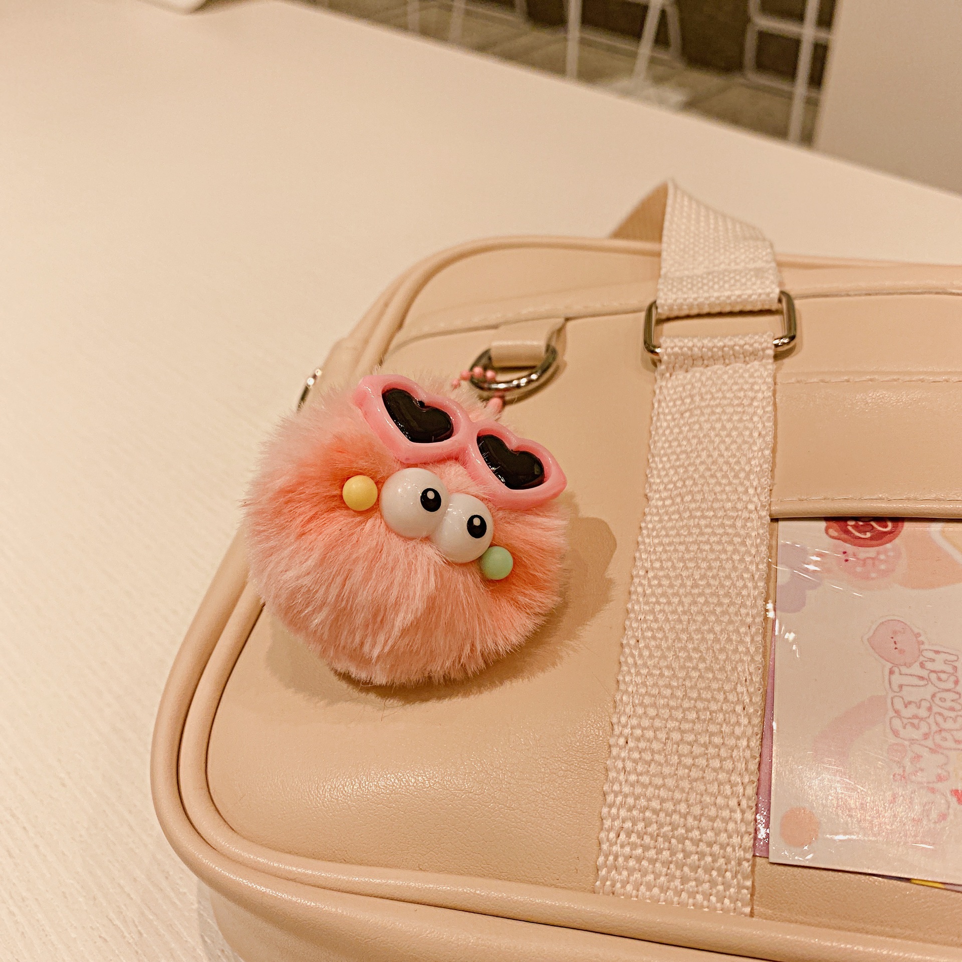 Hand-Made New Rainbow Elf Keychain Instagram Cute Student Bag Hanging Plush Car Pendant Item Picture
