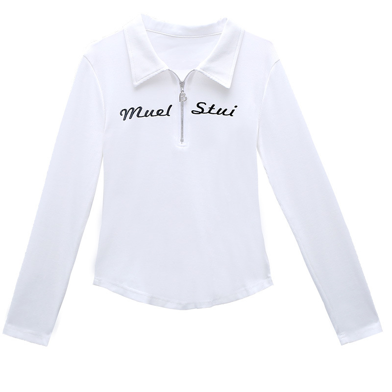 Early Spring Autumn Long-Sleeved T-Shirt Base For Women 2022 New Slim-Fit And Thin Man Looks All Over The Top Item Picture