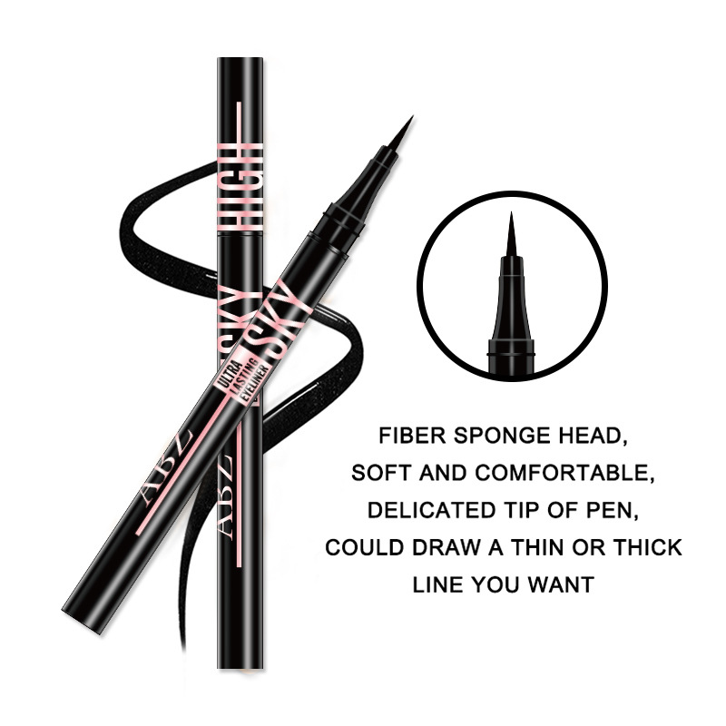 Cross-border foreign trade stock ABZ eyeliner pen, waterproof, non-smudging, smooth and quick-drying eyeliner pen, makeup processing and wholesale Application Scenario