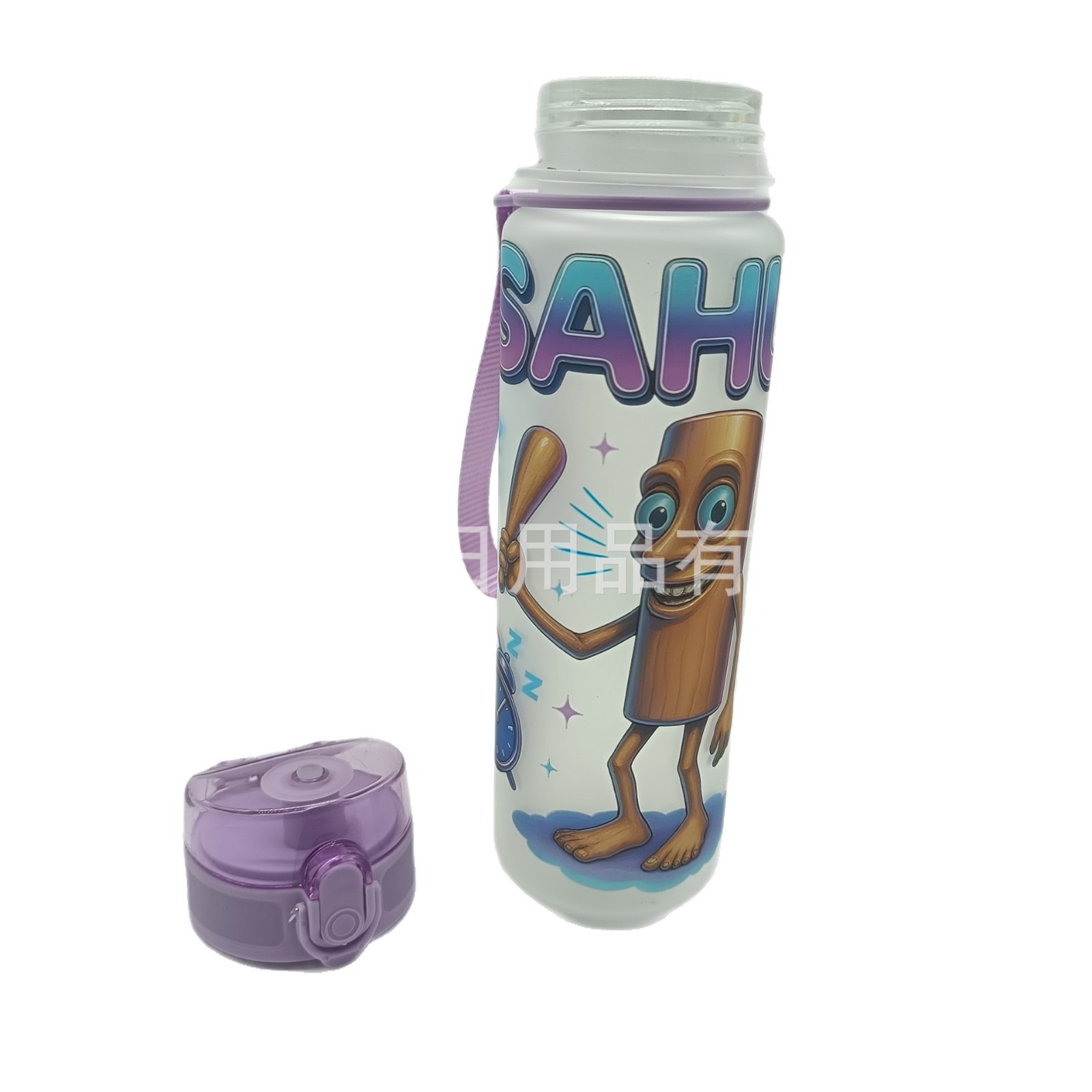 Xinshan Haijing patterned water cup, spray-painted space cup, student drinking cup, portable outdoor sports water cup Item Picture