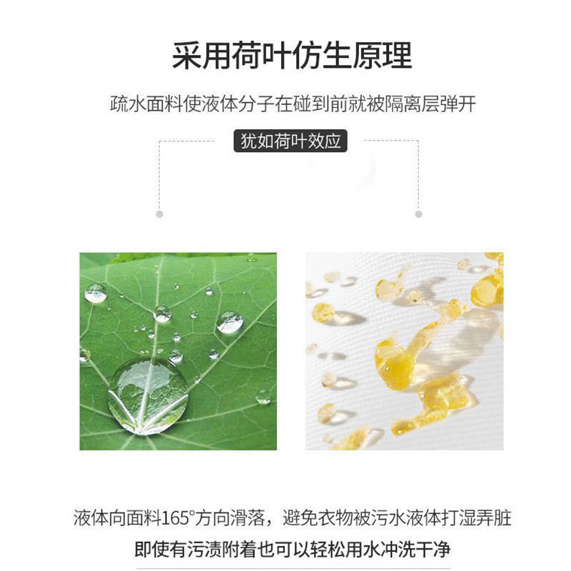 Men's white workwear style men's daily business casual three-proof bamboo fiber breathable and comfortable shirt for men details Picture