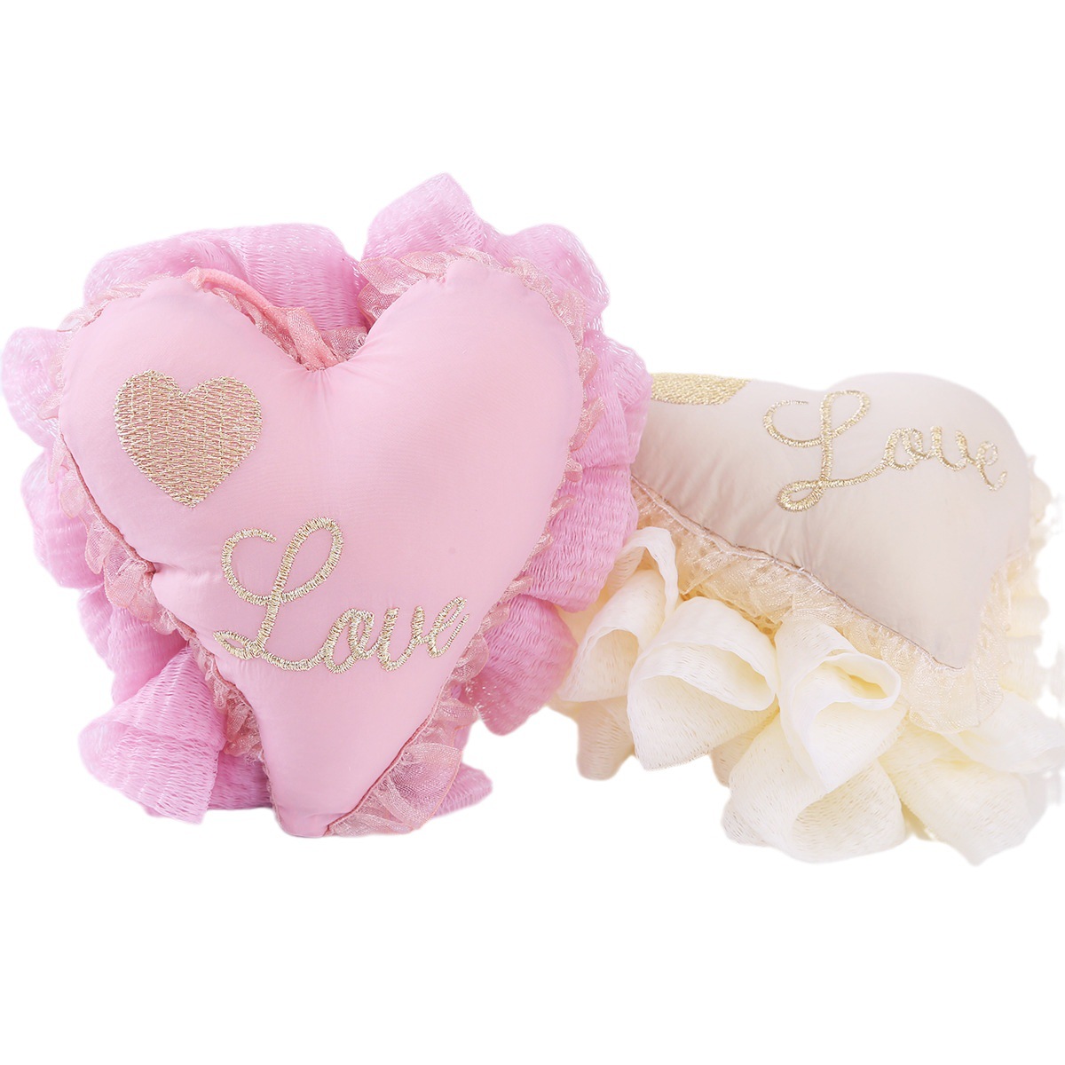 Bath Ball Japanese Sweet Girl Bath Flower Ins Wind Foaming Soft Non-Dispersing Exfoliating Home Bath Flower Item Picture