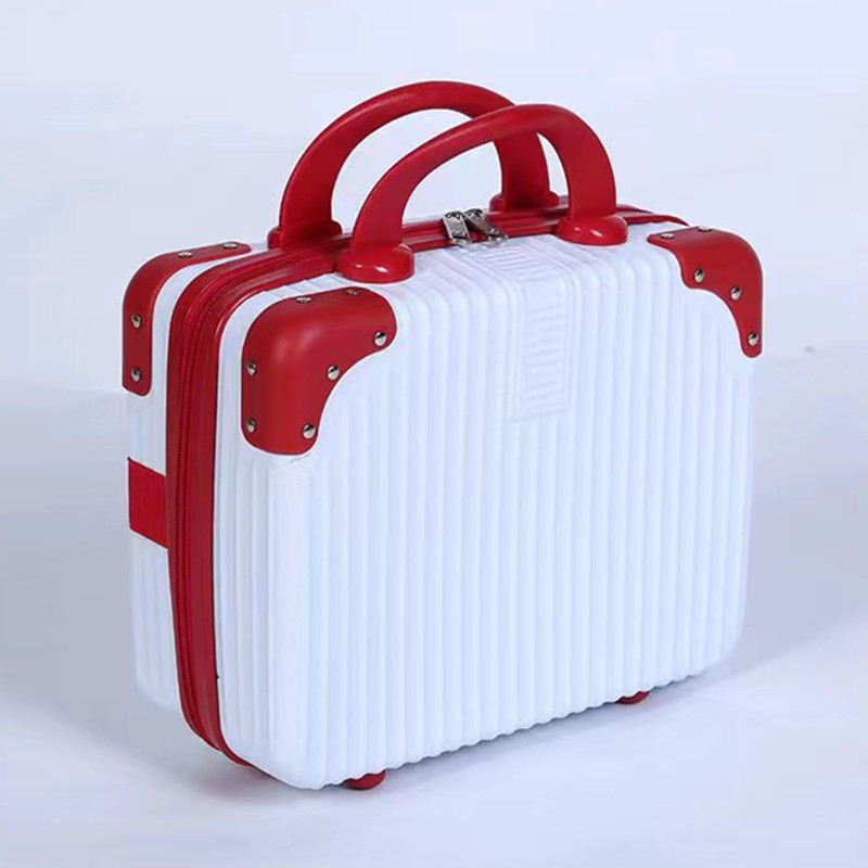 迷你手提箱14寸化妆箱小型行李箱便携收纳箱礼盒伴手礼盒批发创意详情图2