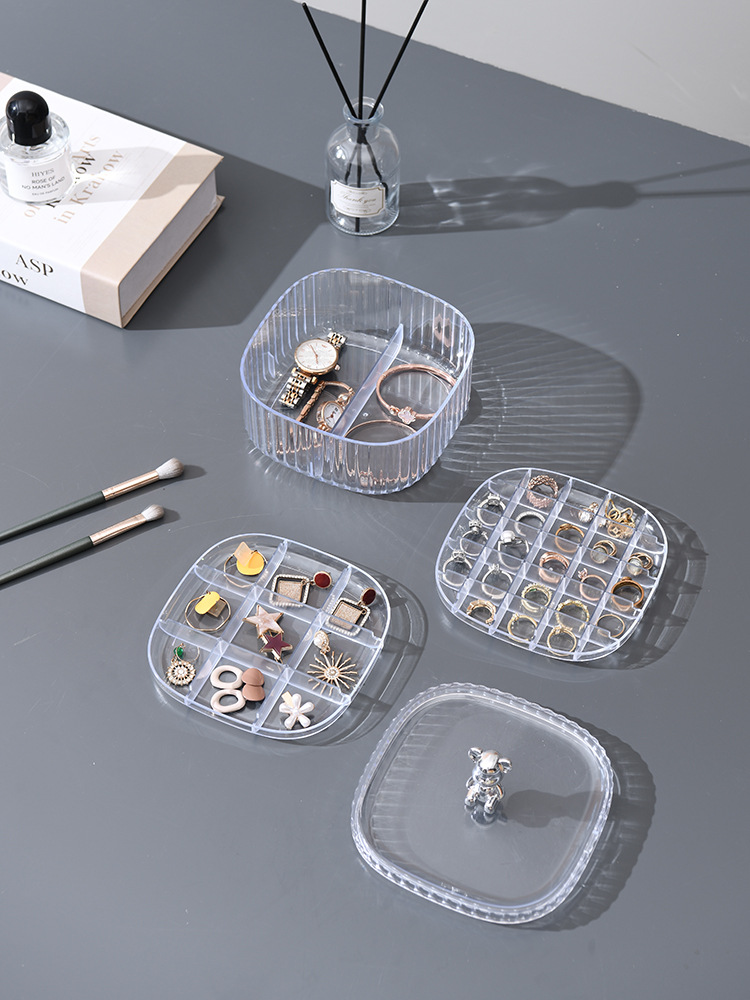 Jewelry Storage Box Jewelry Studs Earrings Necklace Bracelets Ring Multi-Style Multi-Layer Portable Box Item Picture