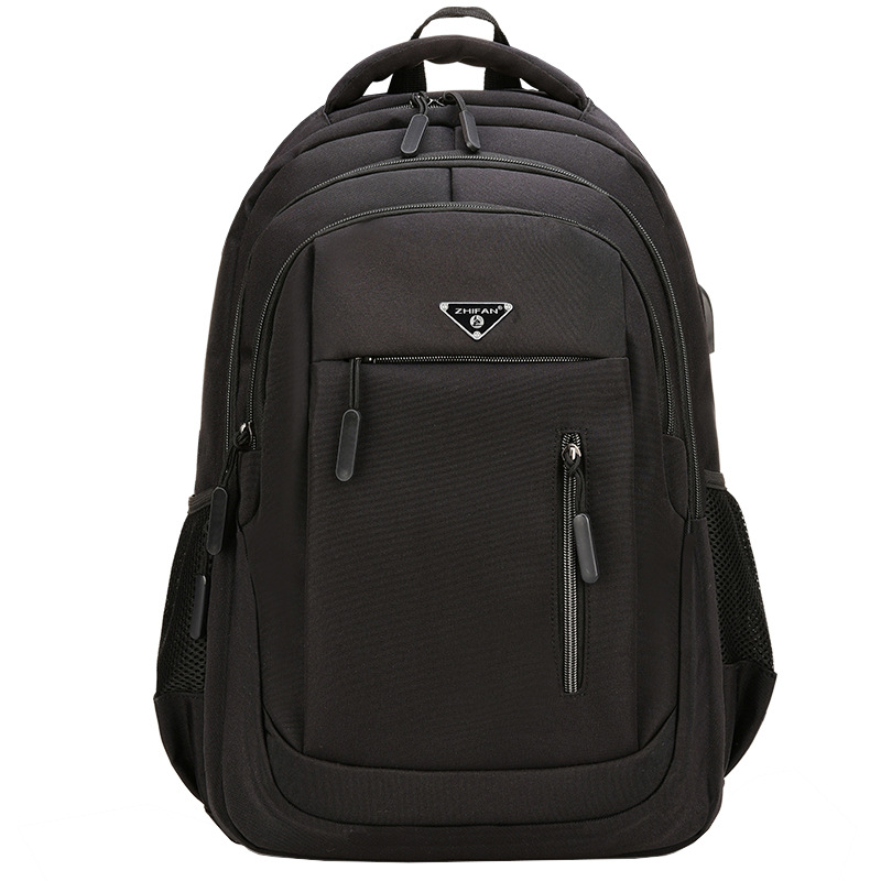 背包男大容量双肩包可充电USB商务电脑包休闲背包初高中学生书包详情图5