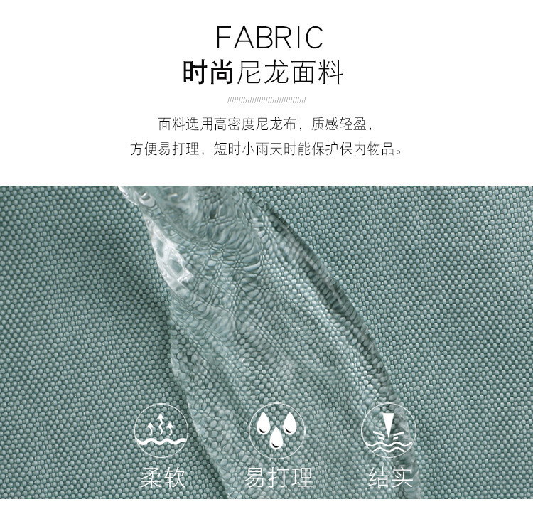 尼龙牛津布双肩包新款韩版小背包女士百搭时尚帆布书包妈咪包背包详情12