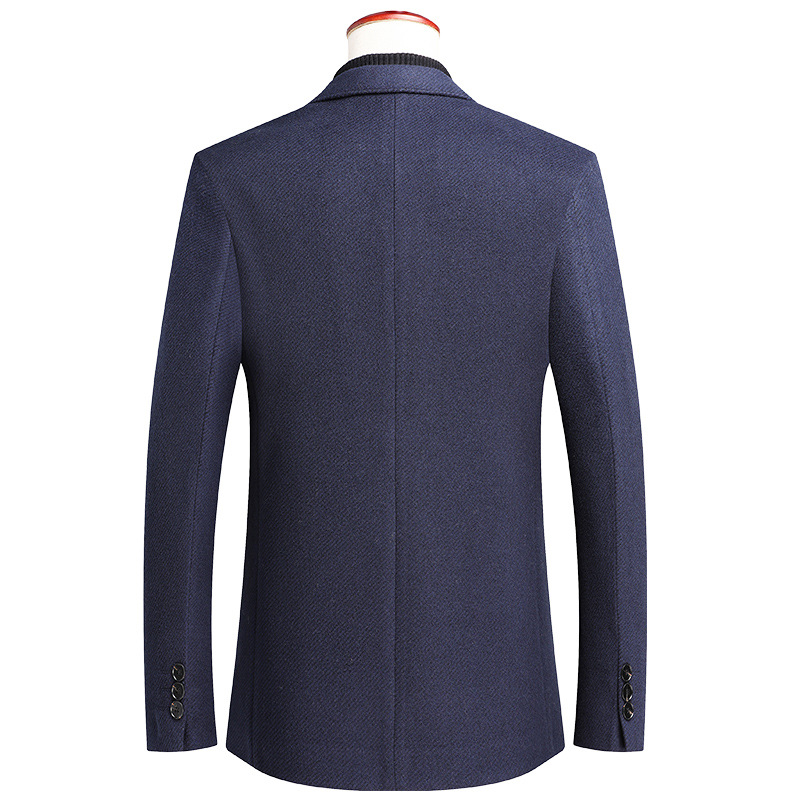 Leishbert Autumn and winter thick wool suit for men, trendy and slimming wool mini suit for men, woolen jacket top Application Scenario