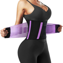 速卖通亚马逊跨境男女运动束腰带产后收腹带女士束身腰带塑腰带   ZLRA-束身收腹带8001