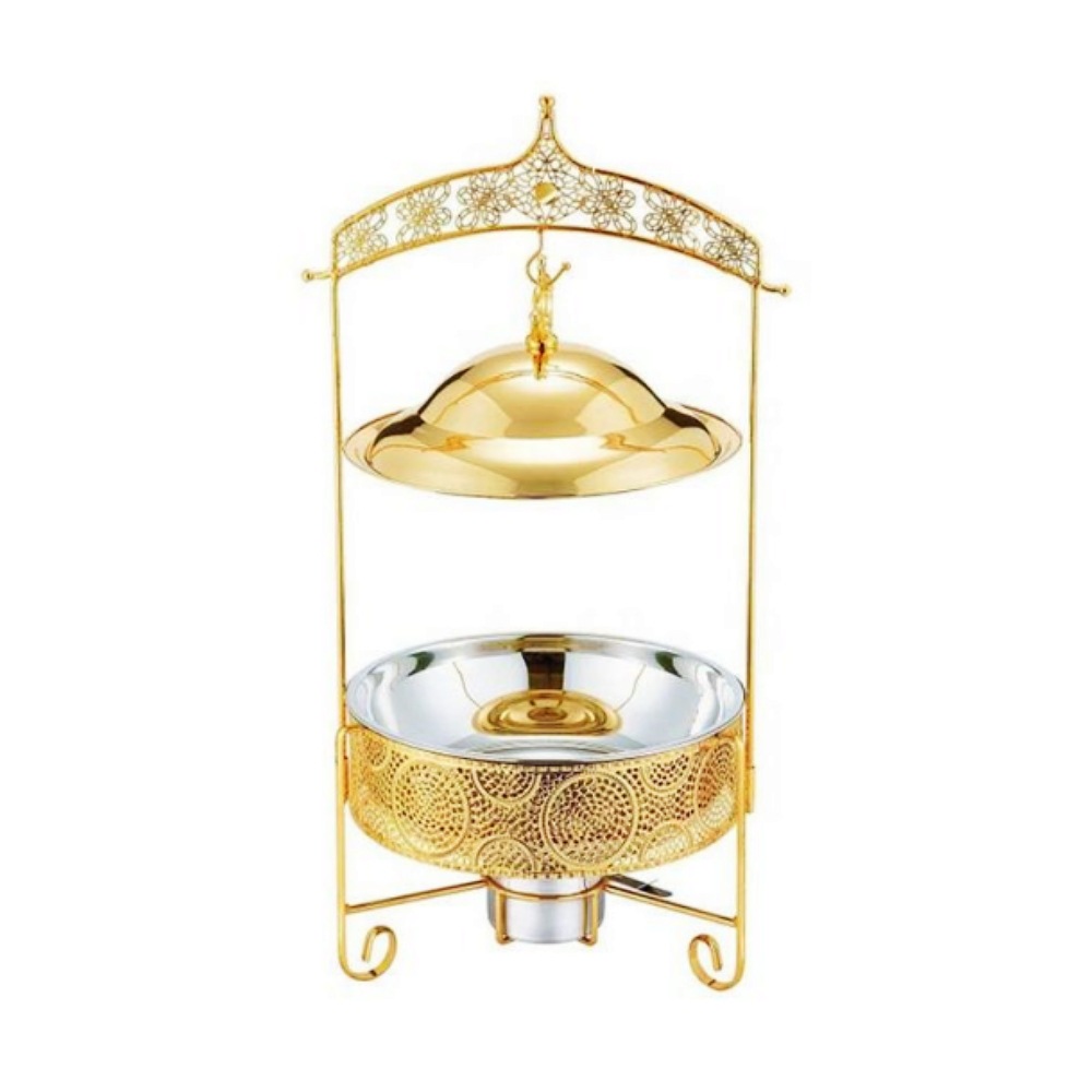 New Luxury Lace Jazz Cover Hanging Cover Buffet Stove Thickened Hook Dinner Stove Solid Liquid Alcohol Stove Small Fire Application Scenario