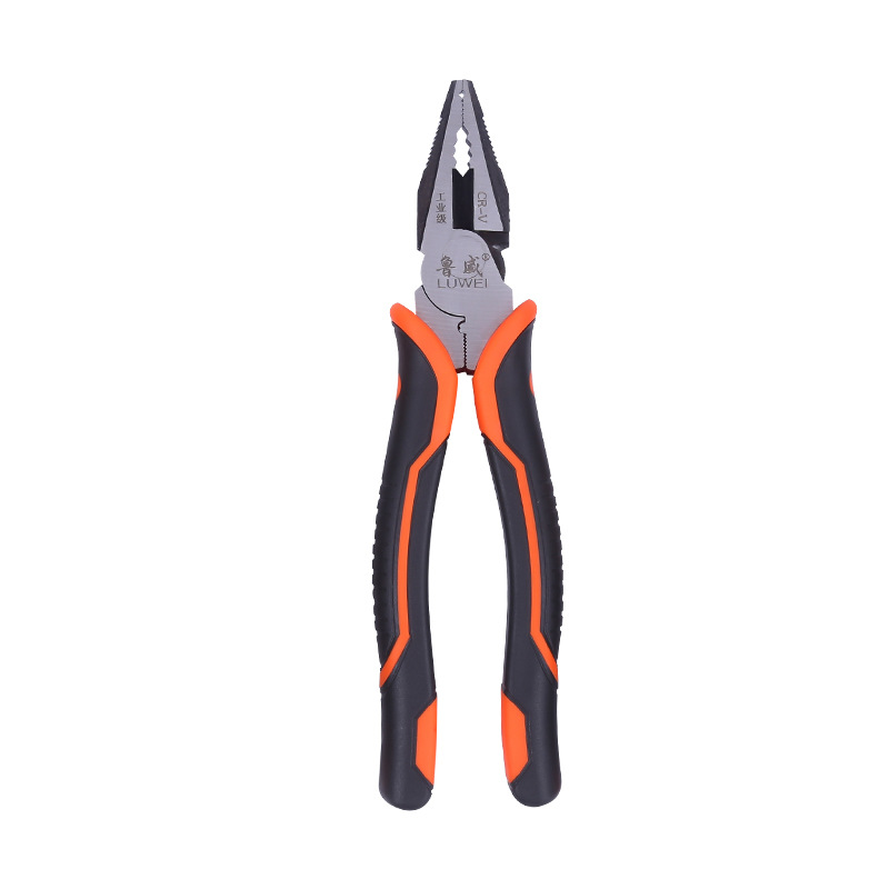 Luwei pliers subcategory tools: 6-inch pointed nose pliers, industrial grade, 8-inch wire pliers, diagonal nose pliers, electrician factory wholesale Item Picture