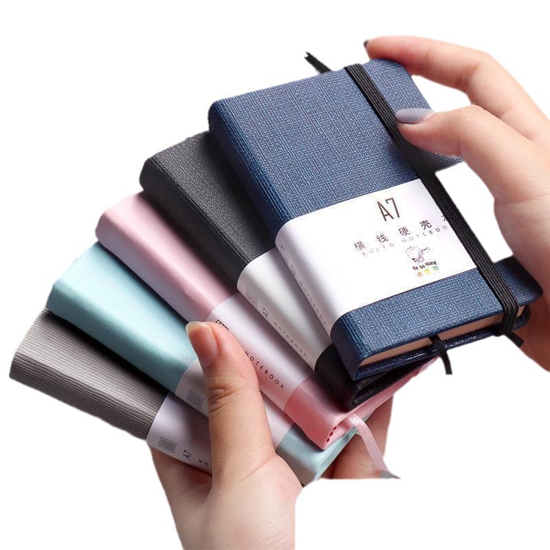 口袋本A6小本子硬壳笔记本a7手掌大小笔记本随身记事本实习随身本