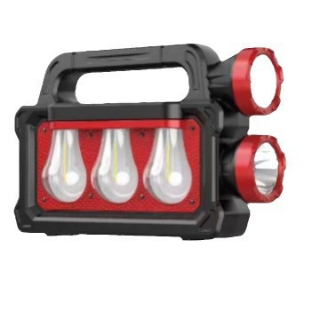 Cross-border night fishing flashlight, patrol searchlight, outdoor long-range led charging lamp, long-lasting camping portable lamp