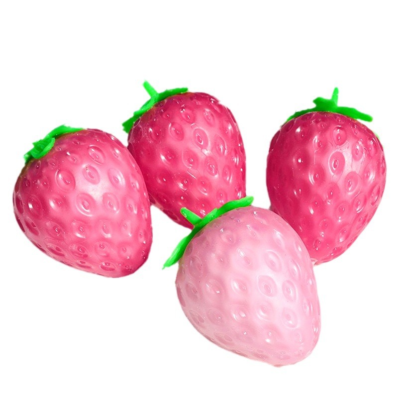 光遇变色草莓捏捏乐减压玩具仿真水果解压神器发泄治愈儿童玩具详情图5