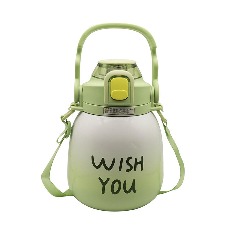 永康水杯保温白底实物图