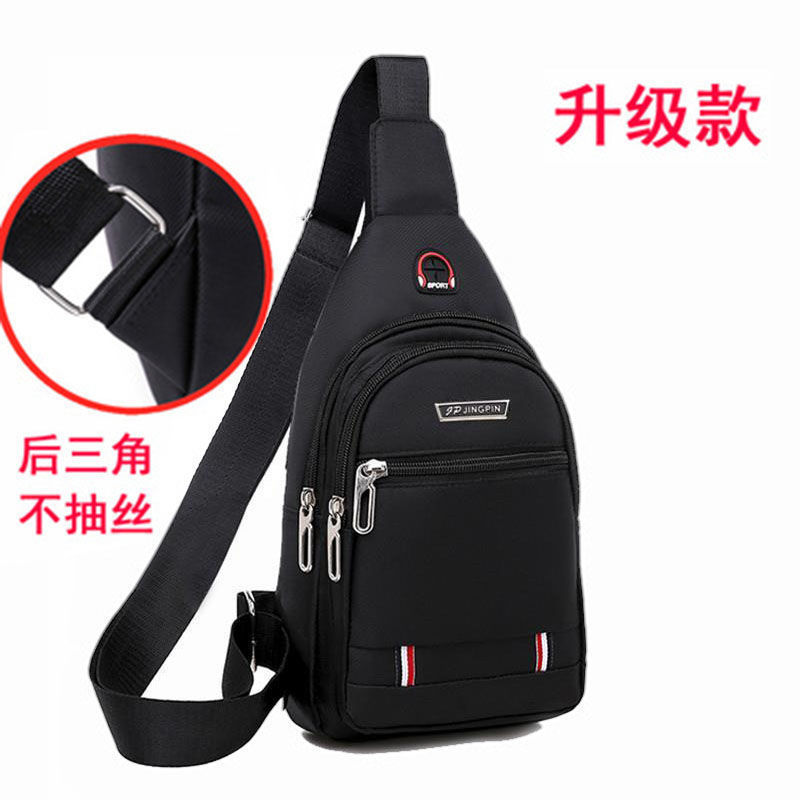 New casual Korean-style waterproof Oxford fabric single-shoulder bag, business chest bag, crossbody bag and chest backpack for cross-border men Application Scenario