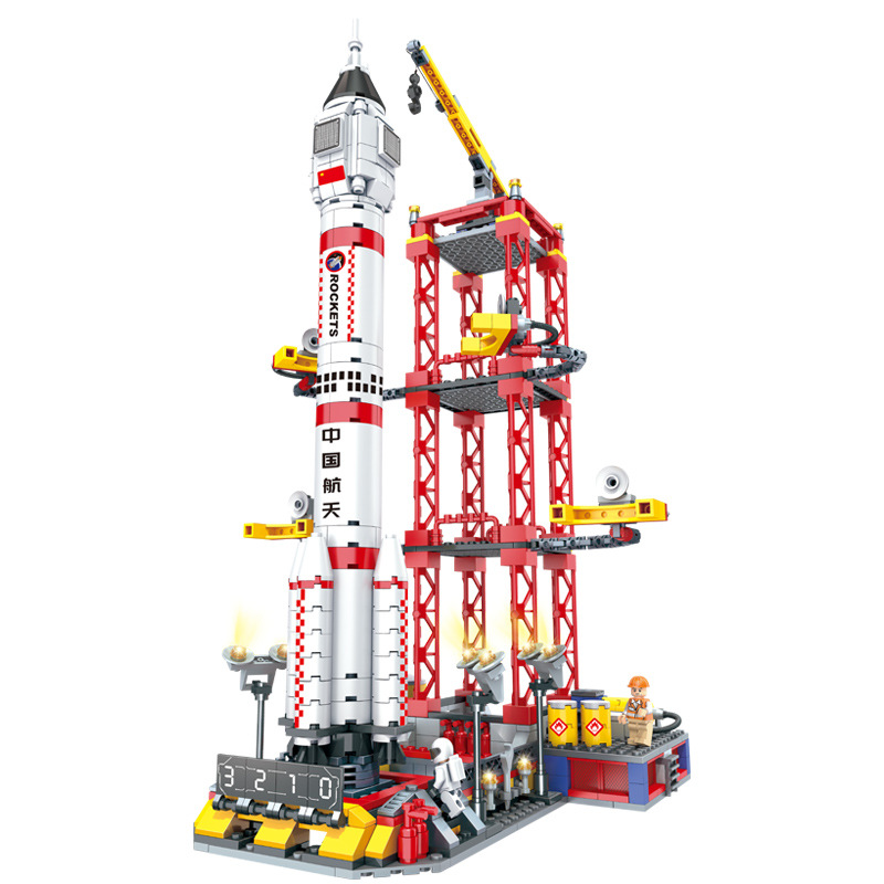 Compatible Lego Boy Building Blocks Space Shuttle Military Aircraft Carrier Tank Children's Educational Toys Decoration Wholesale Item Picture