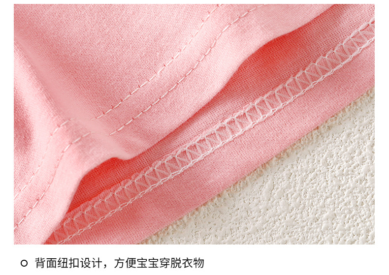 女童夏季新款短袖短裤套装女孩飞袖上衣时尚韩版薄款两件套童装详情15