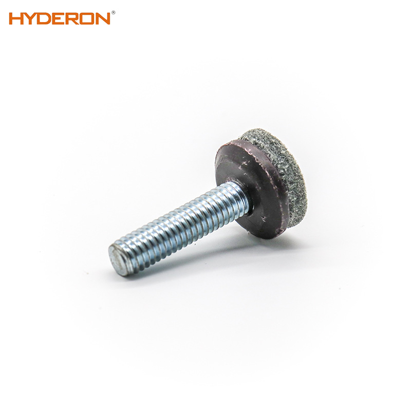< Factory operated > Felt adjusting foot furniture adjusting foot metal section whole foot hex screw adjusting foot details Picture