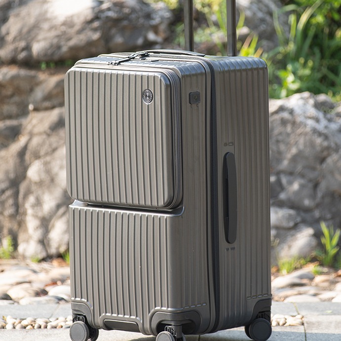 Lightweight, thickened and large-capacity suitcases: Women's 20-inch travel suitcase, men's 25-inch combination suitcase, leather suitcase, 28-inch trolley case details Picture