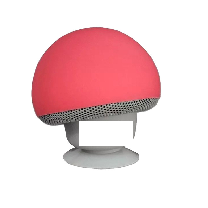Creative cartoon gifts, small mushroom Bluetooth speaker, waterproof suction cup, mobile phone stand, small subwoofer, mini speaker Item Picture